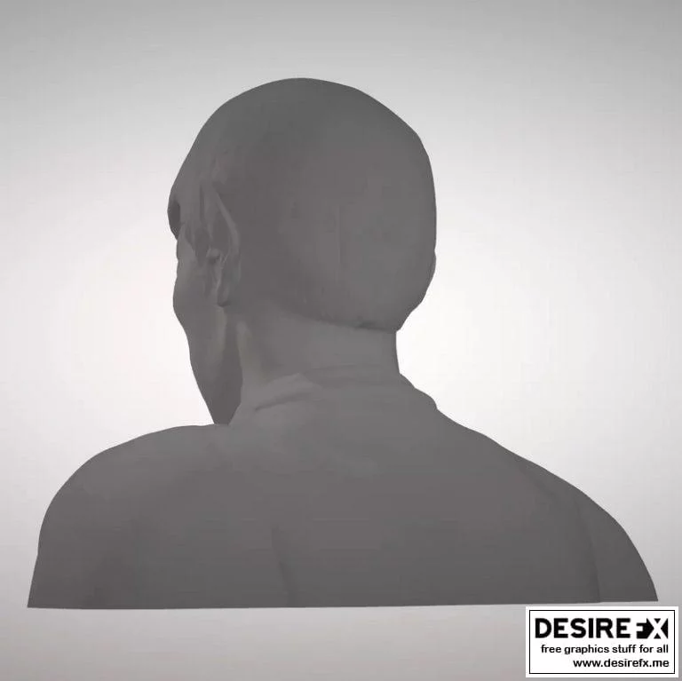 星战斯波克3D打印雕像|Star Trek mr. Spock Figurine and Bust