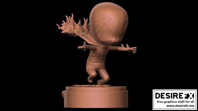 蜘蛛侠2099全貌与萌系迷你模型|Spiderman 2099 Full, Bust and Chibi