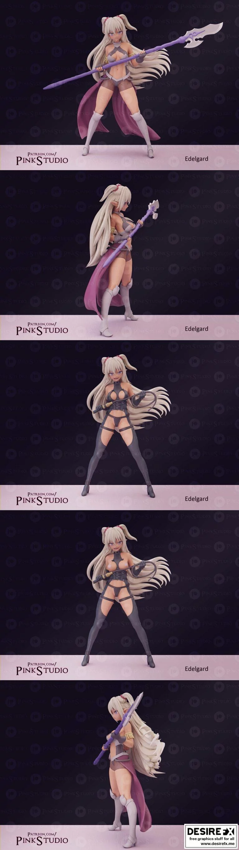 Edelgard游戏中的艾尔登法环角色3D打印模型|Edelgard