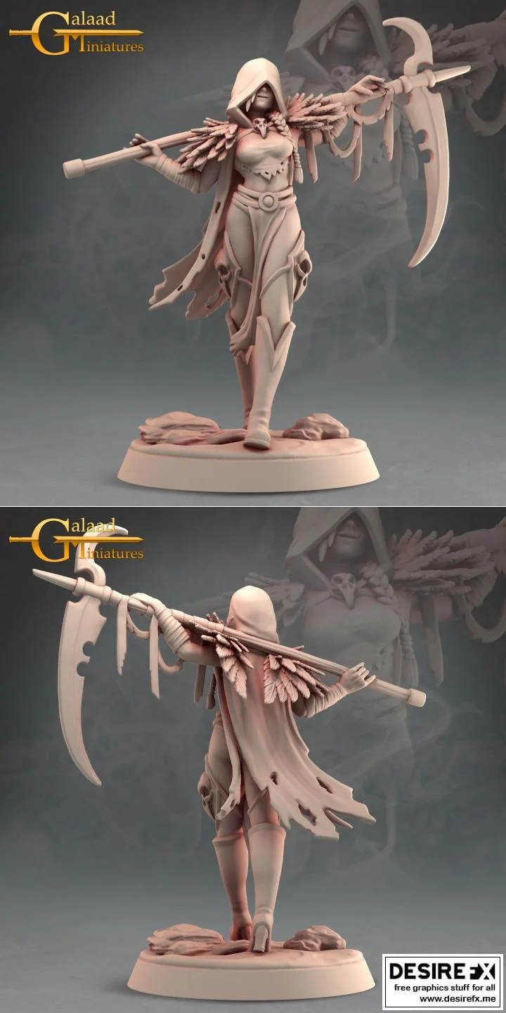 女收割者3D打印模型|Female Reaper