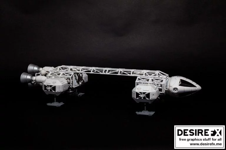 Space 1999 鹰式运输机 3D打印模型|Space 1999 Eagle Transporter