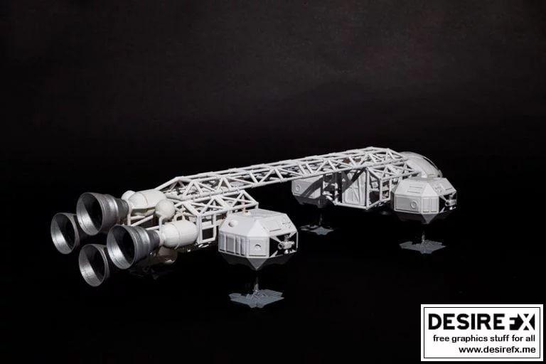 Space 1999 鹰式运输机 3D打印模型|Space 1999 Eagle Transporter