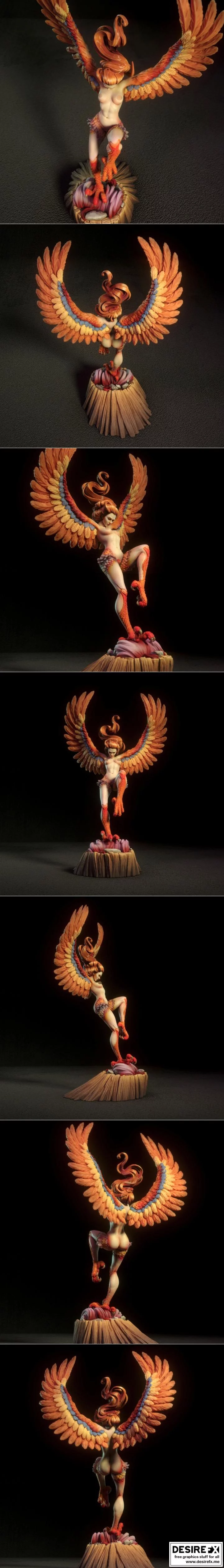 Harpy中的3D打印模型作品集|Harpy