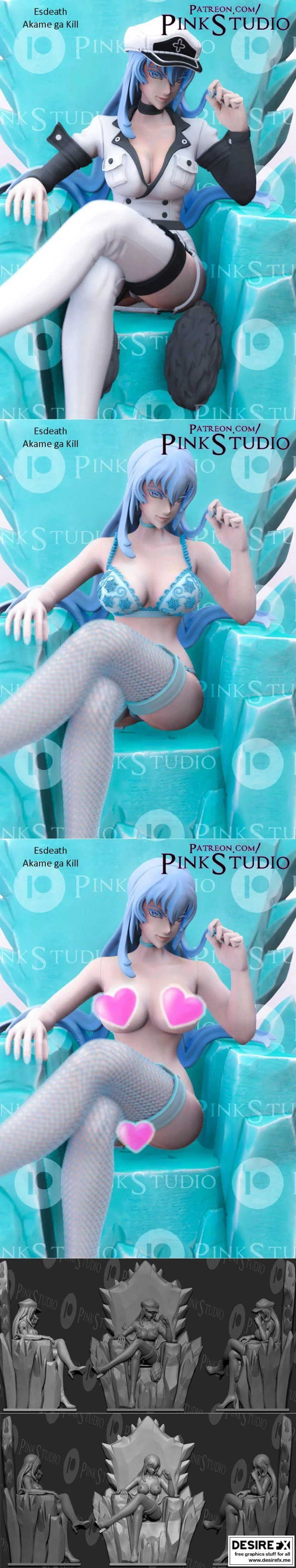 Akame 3D打印模型|Akame Ga Kill