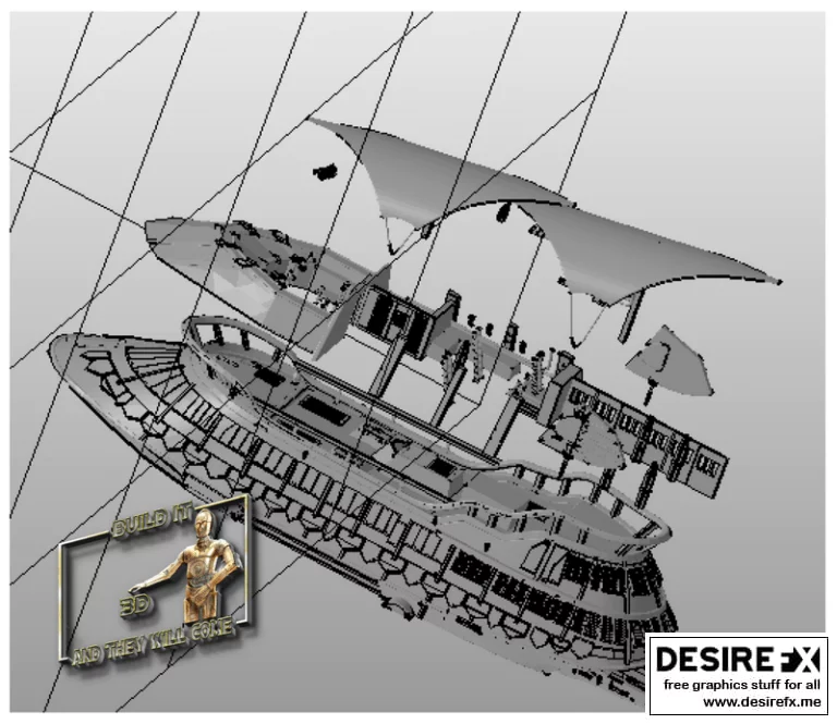 Sail Barge 3D打印模型|Sail Barge