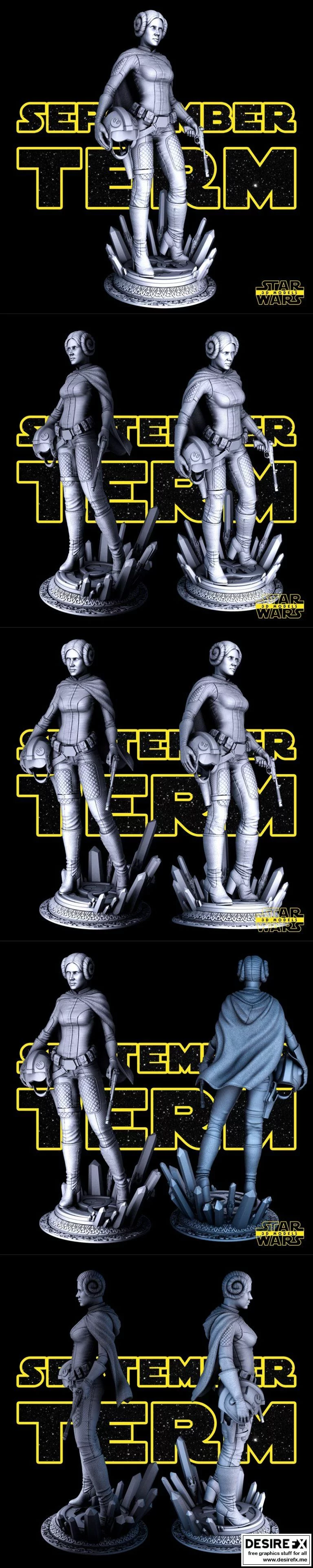 星球大战——莱娅模型手办|Star Wars – Leia