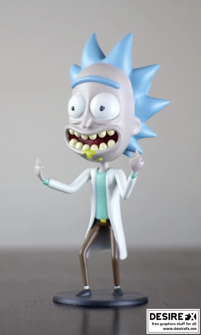 瑞克与莫蒂3D打印模型|Rick Sanchez