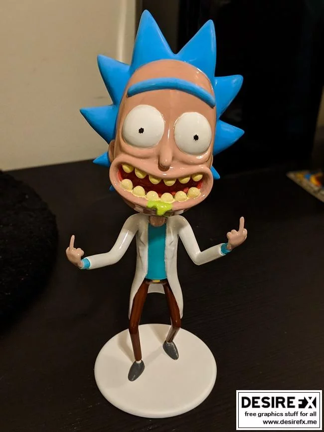 瑞克与莫蒂3D打印模型|Rick Sanchez