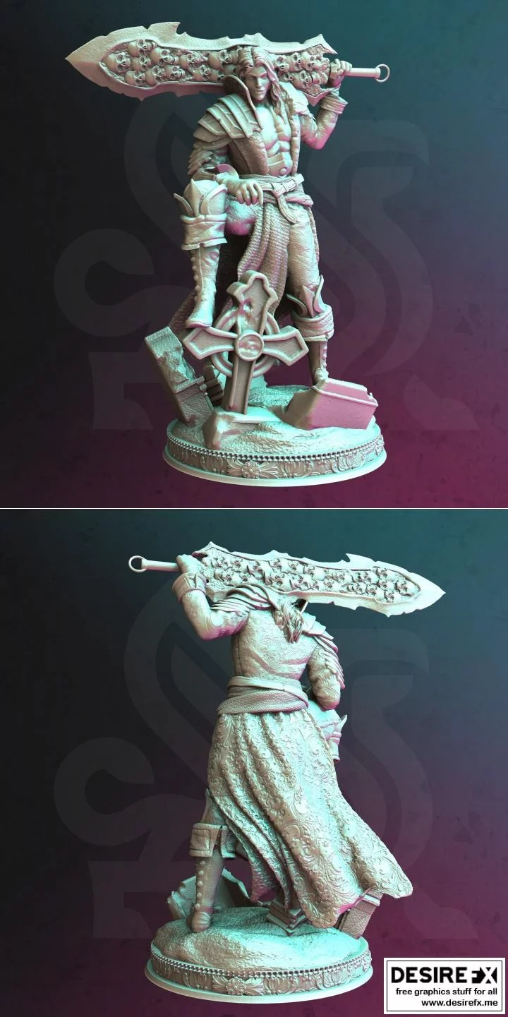 Almenhier-原神-旅行者 3D打印模型|Almenhier