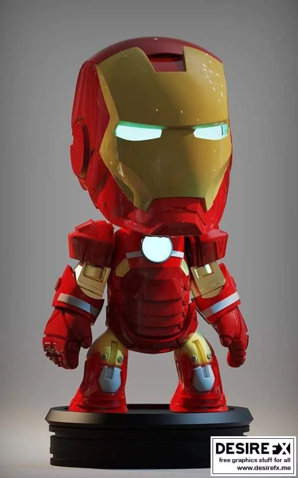 钢铁侠3D打印模型|Iron Man