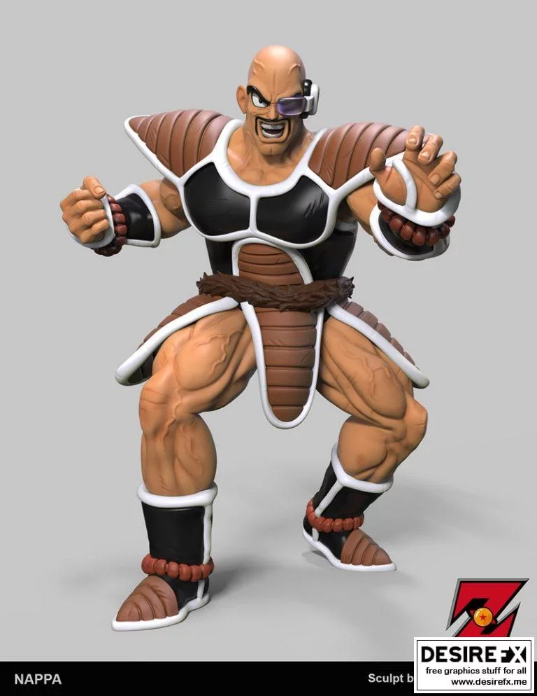 Nappa-进击的巨人-莱纳·布朗 3D打印模型|Nappa