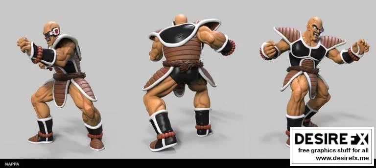 Nappa-进击的巨人-莱纳·布朗 3D打印模型|Nappa