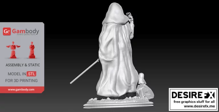 星球大战：卢克·天行者3D打印模型|Luke Skywalker