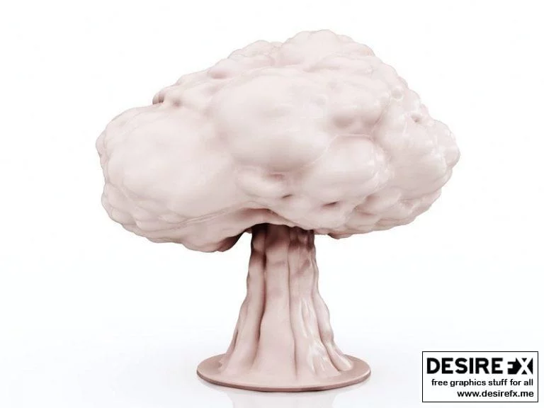 核爆之灯：3D打印角色模型|Lamp – Nuclear Explosion