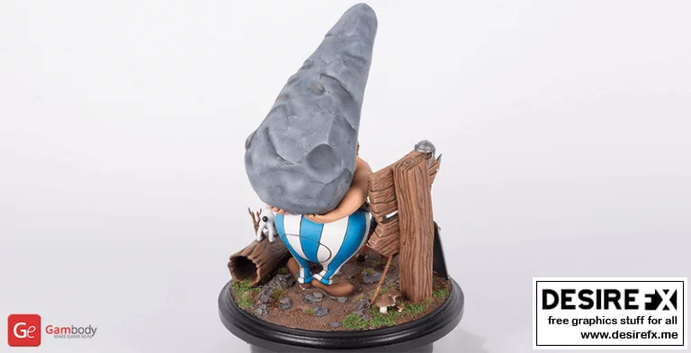 Kit Asterix-Obelix-Dogmatix 3D打印模型|Kit Asterix-Obelix-Dogmatix