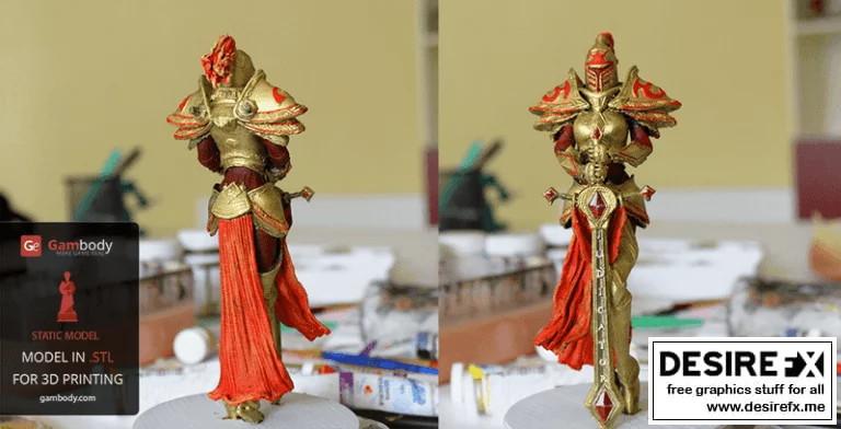 凯莱·审判官 3D打印模型|Kayle the Judicator