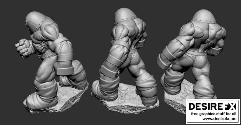 juggernaut-巨兽-机械战士3D打印模型|Juggernaut