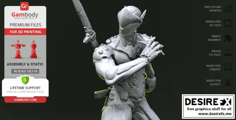 宫崎骏《千与千寻》中的千寻——3D打印模型|Genji
