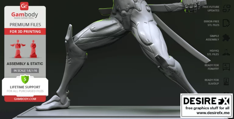 宫崎骏《千与千寻》中的千寻——3D打印模型|Genji