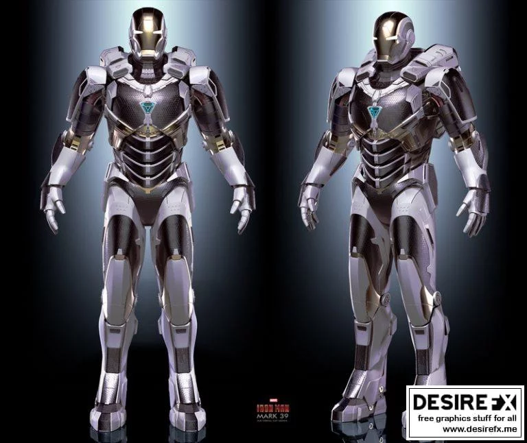 钢铁侠 - 奥创装甲 - MK39款3D打印模型|Iron Man – Suit-MK39