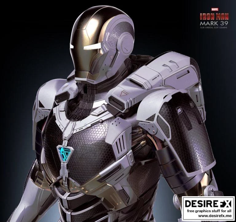 钢铁侠 - 奥创装甲 - MK39款3D打印模型|Iron Man – Suit-MK39