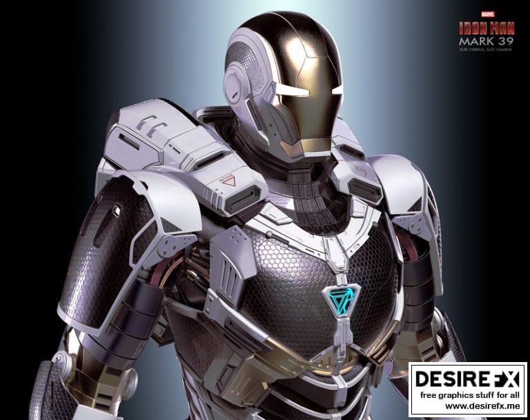 钢铁侠 - 奥创装甲 - MK39款3D打印模型|Iron Man – Suit-MK39