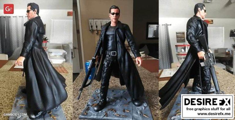 Neo - 阿凡达 - 3D打印模型|Neo – The Matrix – 3D Printing Figurine