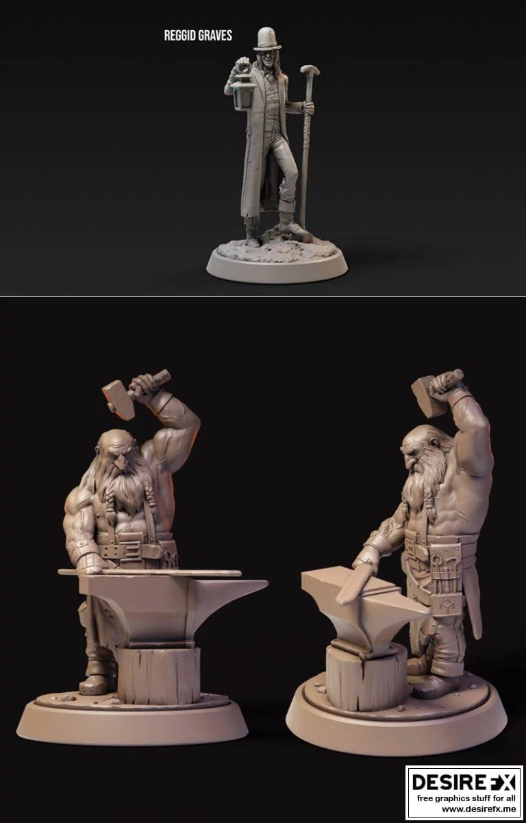 洛特工作室幻想世界-欢迎礼包2.0 3D打印模型集|Loot Studios Fantasy – Welcome Pack 2.0