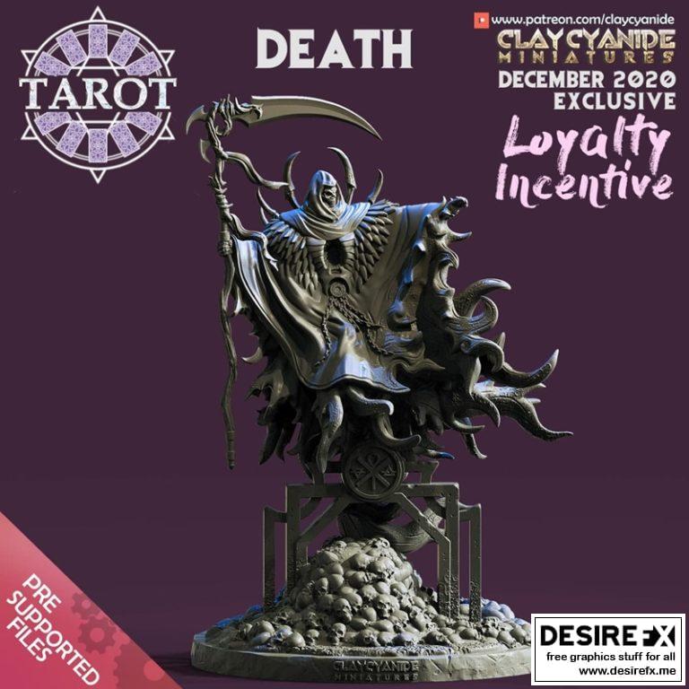 死亡 – 3D打印模型|Death – 3D Print Model