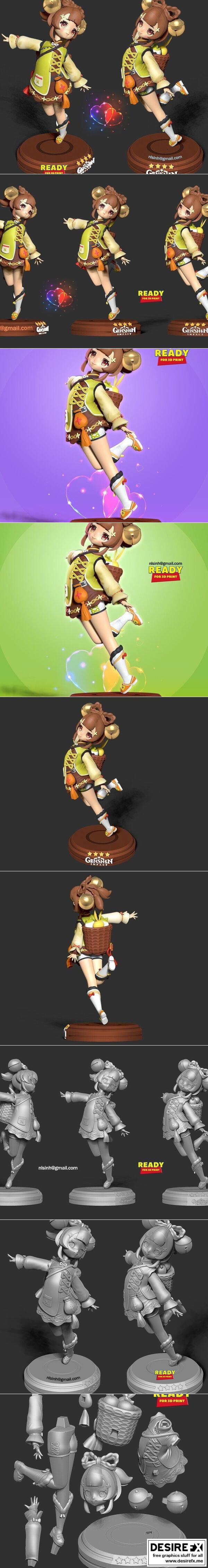 yaoyao 3D打印模型|Yaoyao – Genshin – 3D Print Model