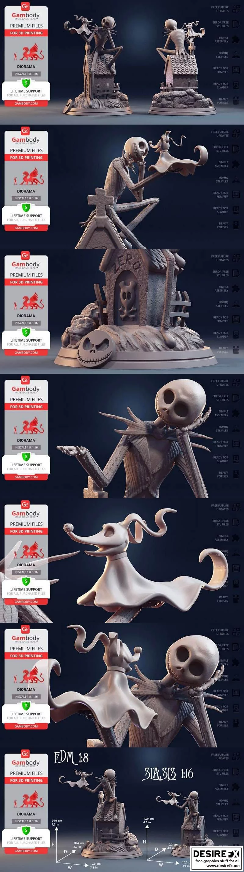 杰克 - 动漫游戏角色3D打印模型|Jack – 3D Print Model