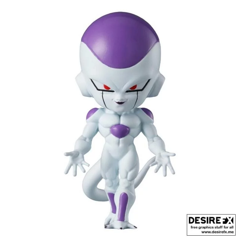 奇美拉弗里扎 3D打印模型|Chibi Frieza – Bases– 3D Print Model
