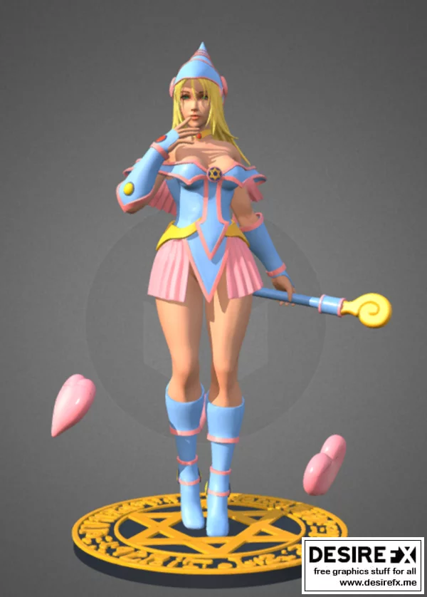 Dark magician girl – 3D Print Model
