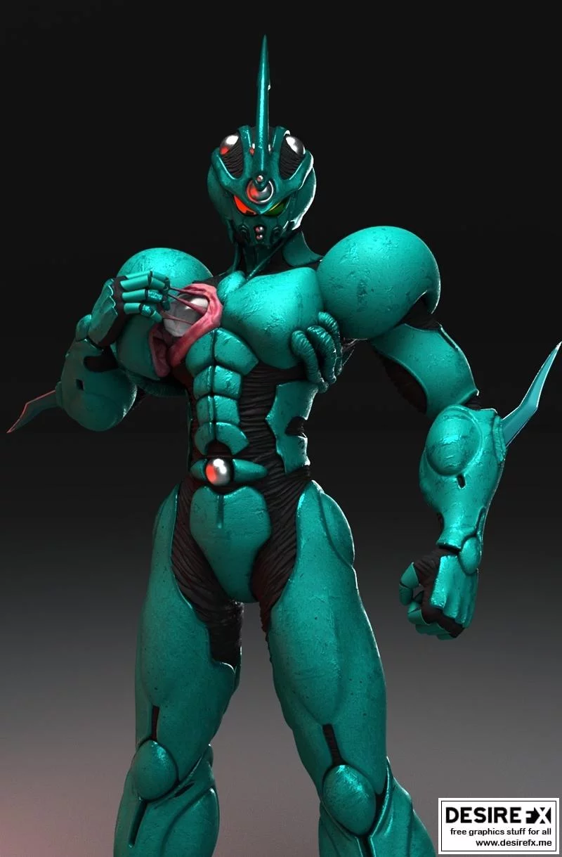 Guyver 1 3D打印模型|Guyver 1 – 3D Print Model