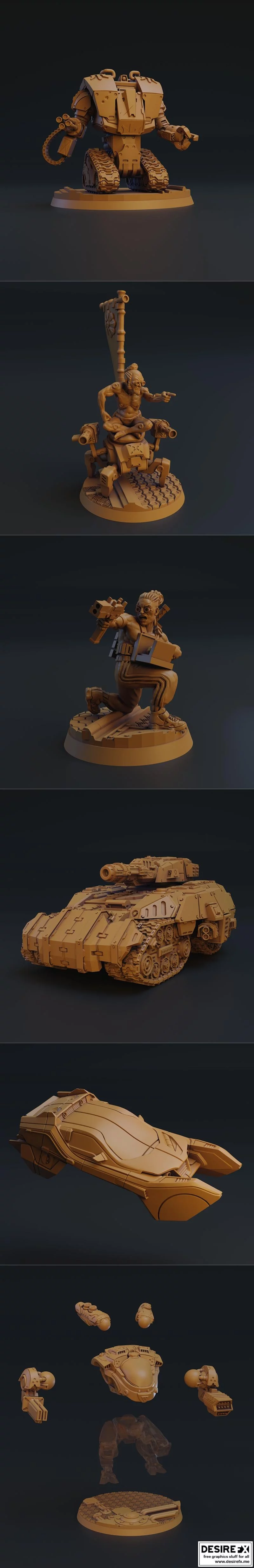 钛forge——赛博锻造系列欢迎礼包 3D打印模型|Titan Forge – Cyber Forge & Welcome Pack – 3D Print Model