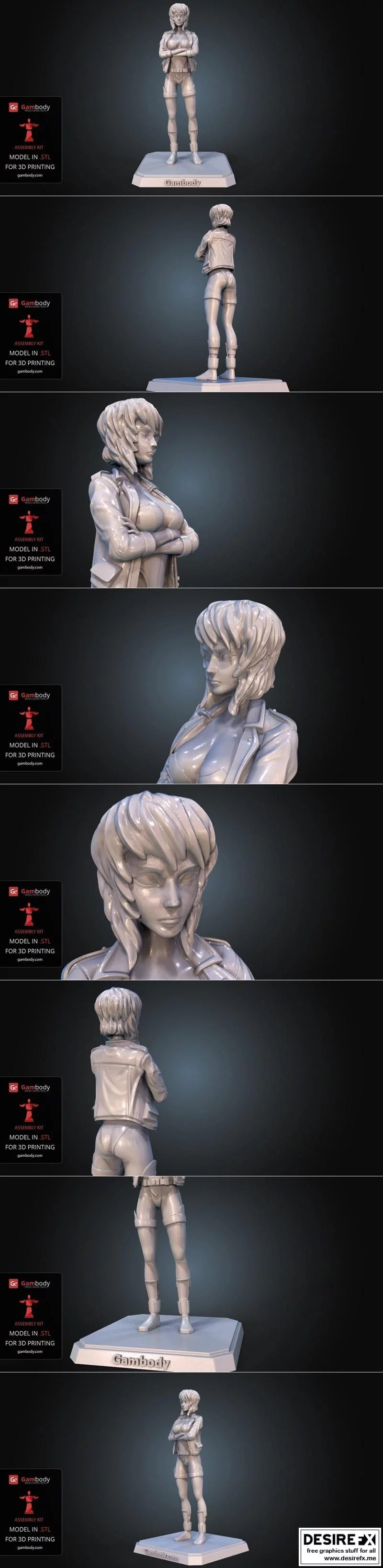 Major Kusanagi – 3D打印动漫模型|Major Kusanagi – 3D Print Model