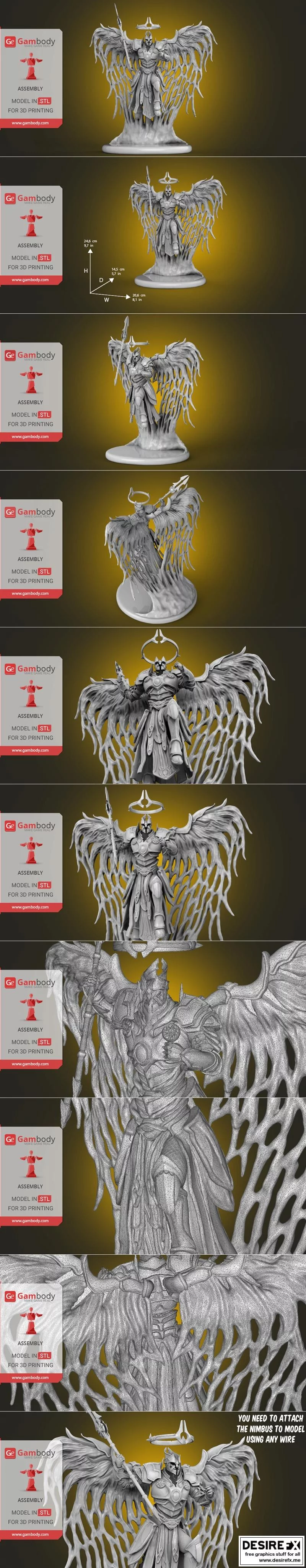 Imperius – 3D打印动漫角色模型|Imperius – 3D Print Model