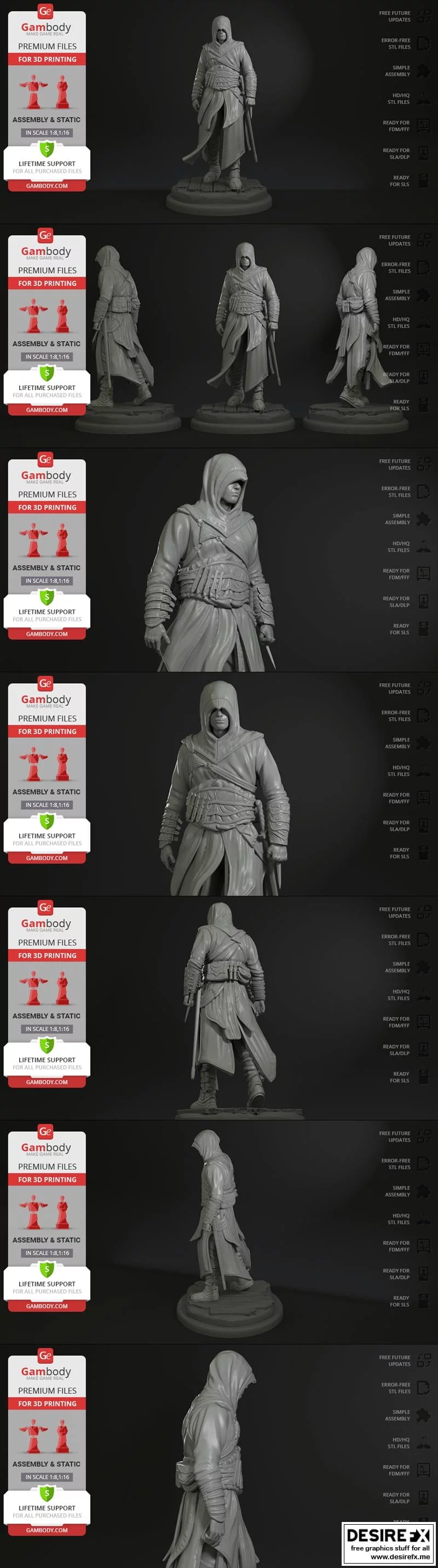 暗杀教室 3D打印模型|Assassin – 3D Print Model