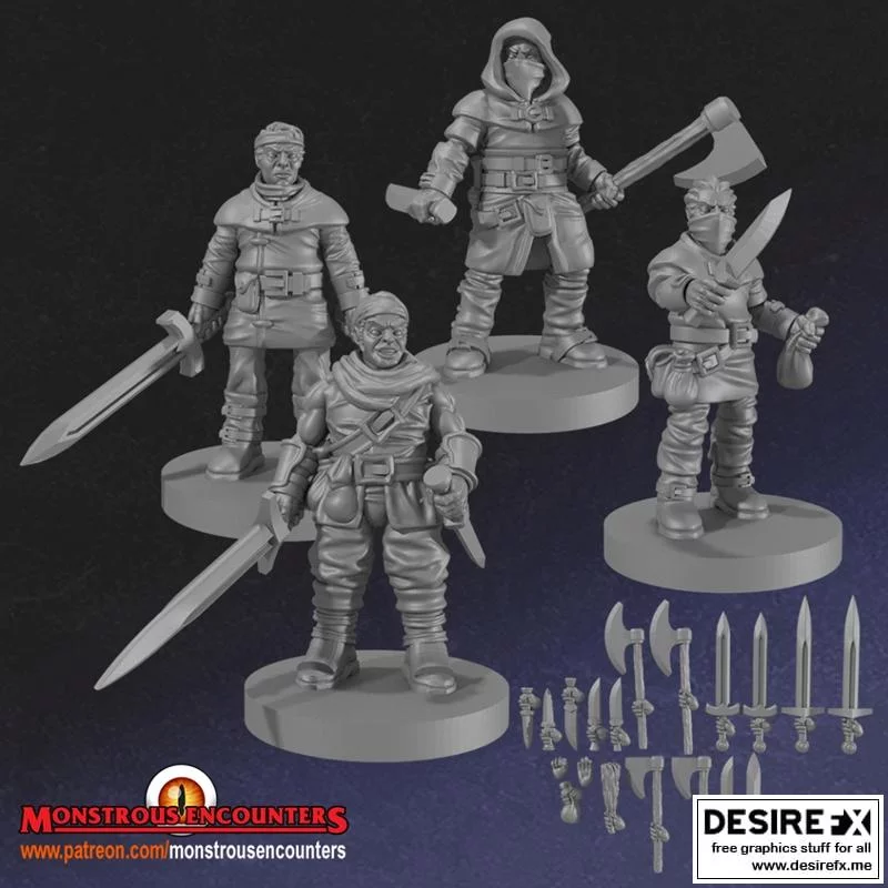 Bandidos 3D打印模型|Bandidos – 3D Print Model