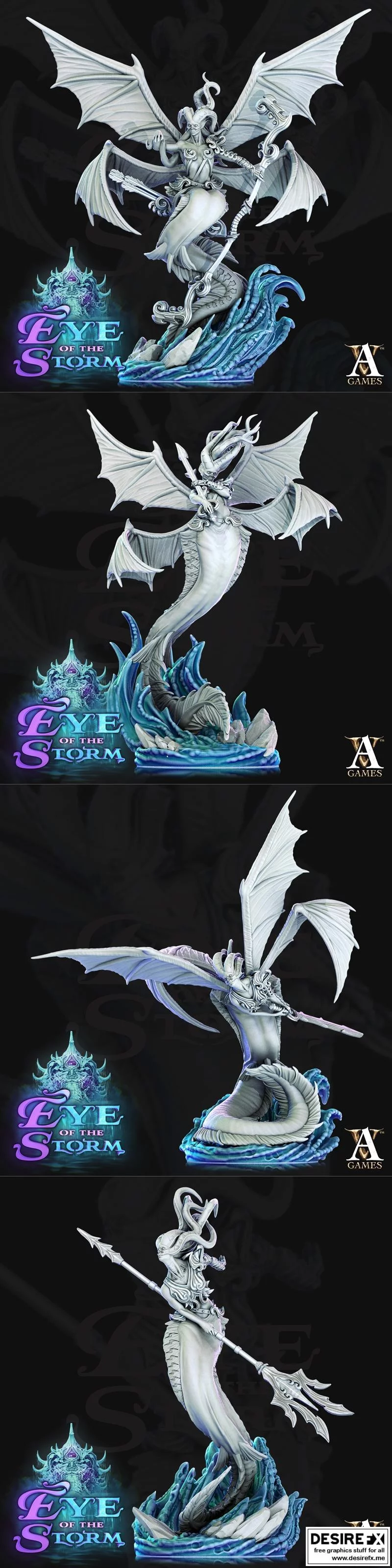 风暴之呼 – 3D打印模型|Storm Sirens – 3D Print Model