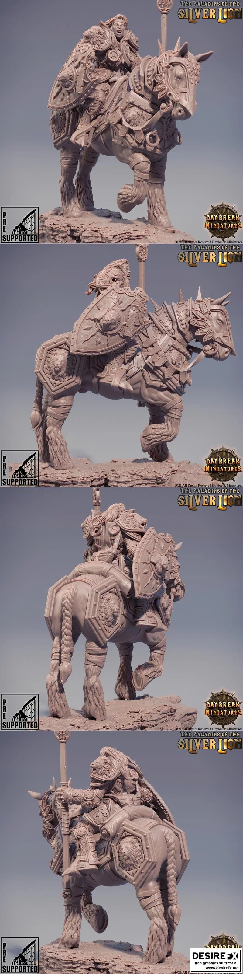 银狮奖杰出女祭司萨洛梅——3D打印模型|Grande Prêtresse Salomé du Lion d’Argent – 3D Print Model