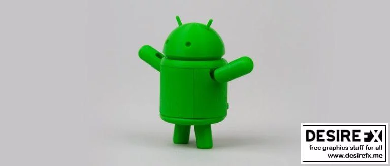 可折叠安卓机器人 3D打印模型|Foldable Android Robot – 3D Print Model