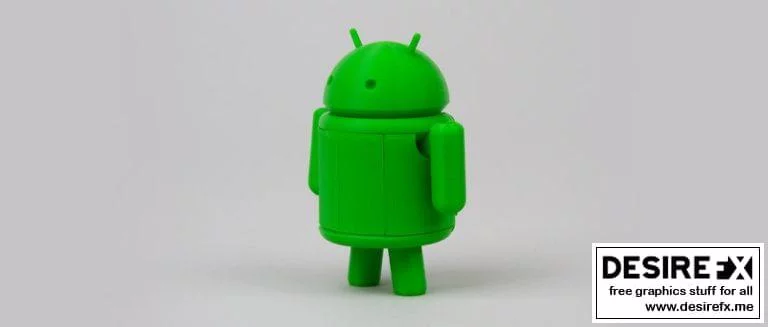 可折叠安卓机器人 3D打印模型|Foldable Android Robot – 3D Print Model