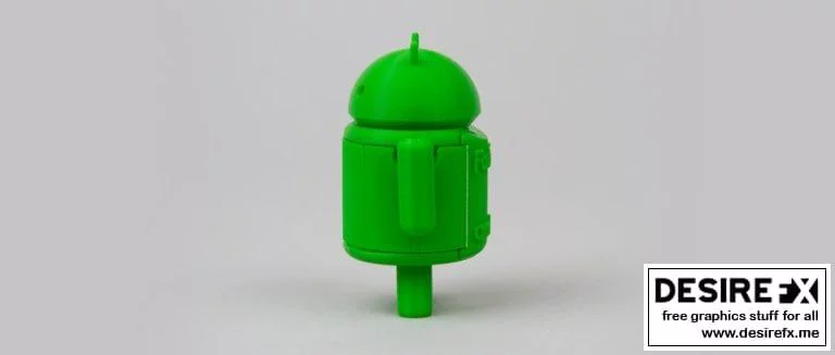 可折叠安卓机器人 3D打印模型|Foldable Android Robot – 3D Print Model