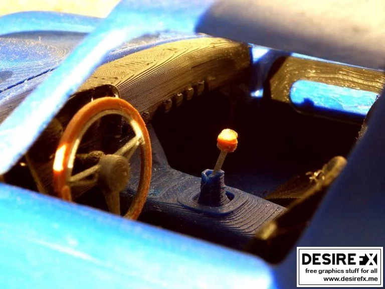 法拉利250 GTO 3D打印模型|Ferrari 250 GTO – 3D Print Model