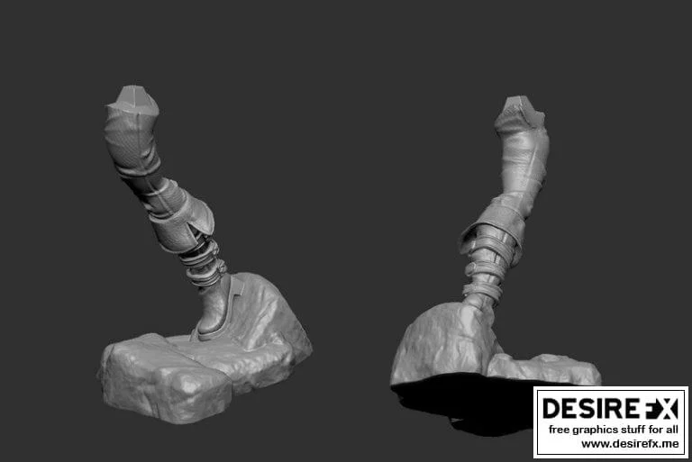 3D打印女弓箭手模型|Female Archer – 3D Print Model