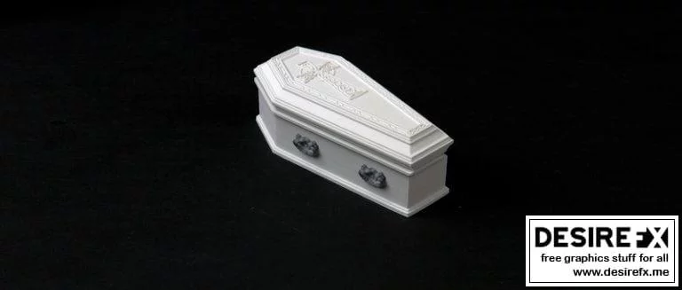 德古拉棺材 – 3D打印模型|Dracula Coffin – 3D Print Model