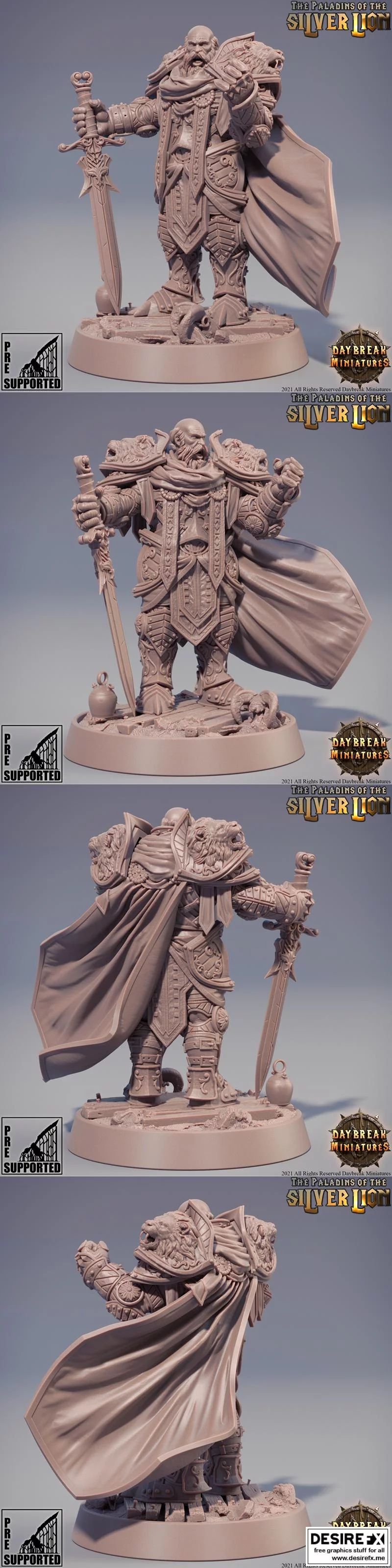 埃拉姆斯·特兰尚——3D打印模型|Erasmus du Tranchant – 3D Print Model