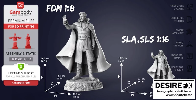 奇异博士 3D打印模型|Dr. Strange – 3D Print Model