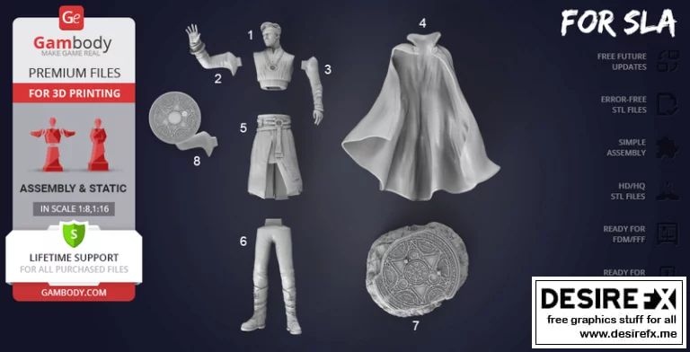 奇异博士 3D打印模型|Dr. Strange – 3D Print Model